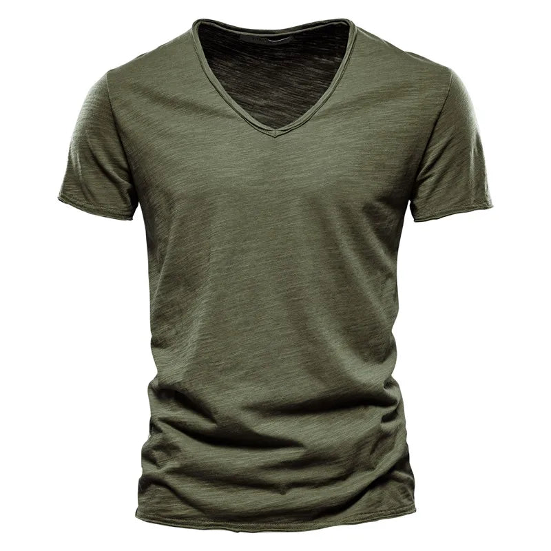 Men's Ribbed Summer T-Shirt