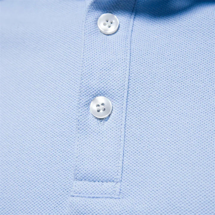 Men's Contrast Pique Polo Shirt