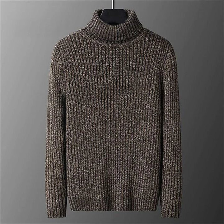 Men's Rolled Collar Sweater