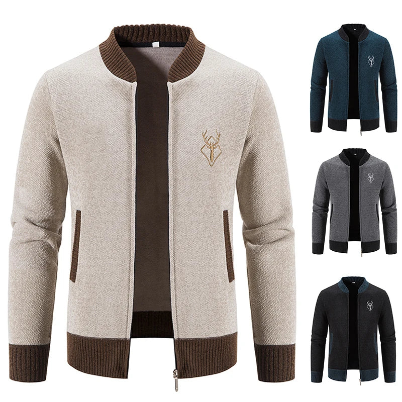 Men's Deer Icon Knit Vest