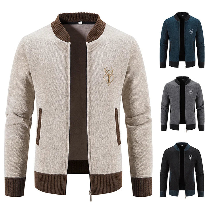 Men's Deer Icon Knit Vest