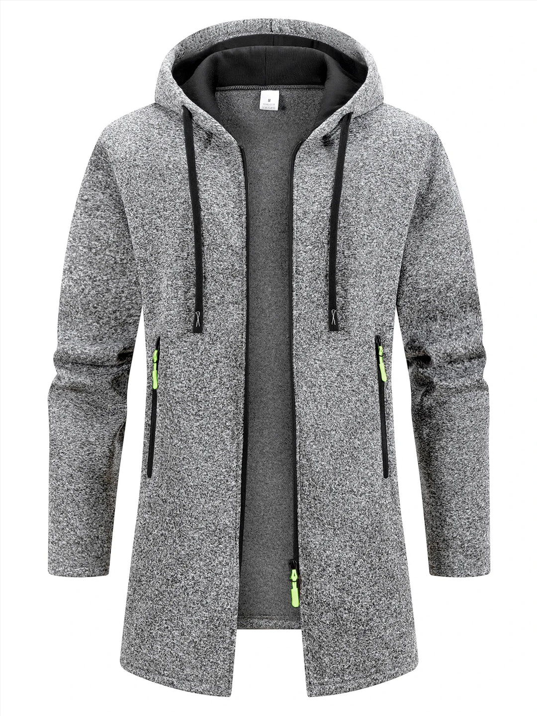 Elegant Men'S Hooded Jacket