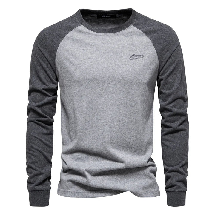 Men's Contrast Raglan Shirt