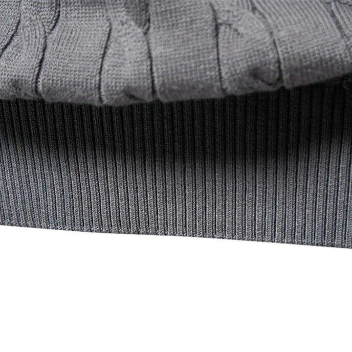 Men's Textured Cable Sweater