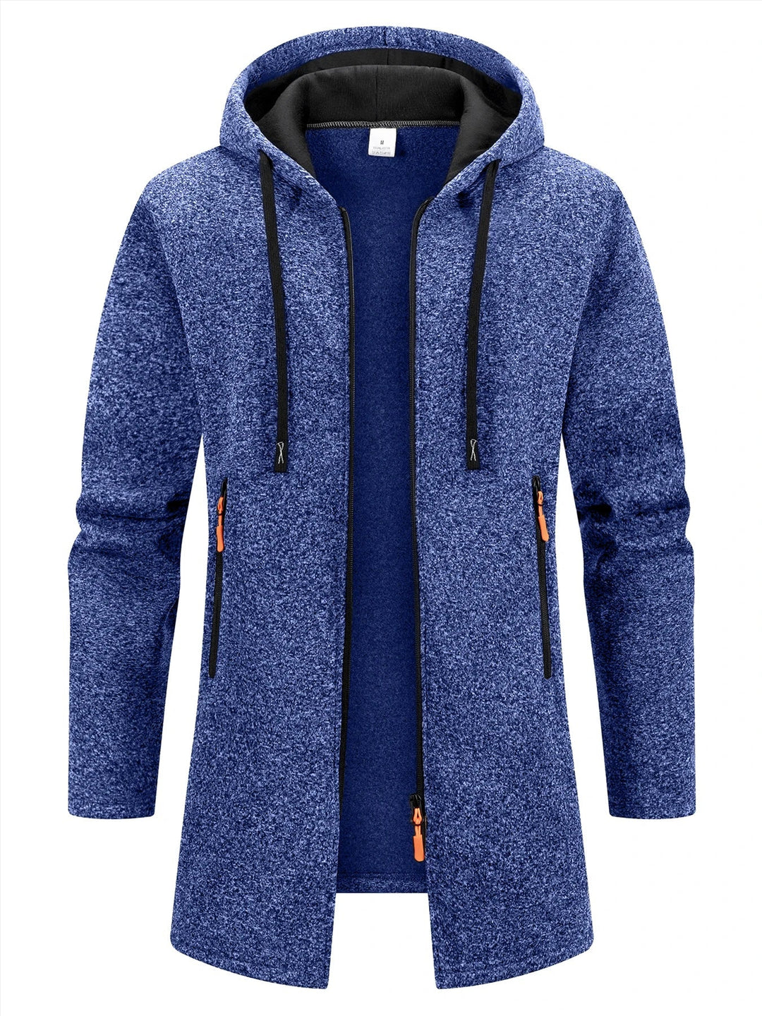 Elegant Men'S Hooded Jacket