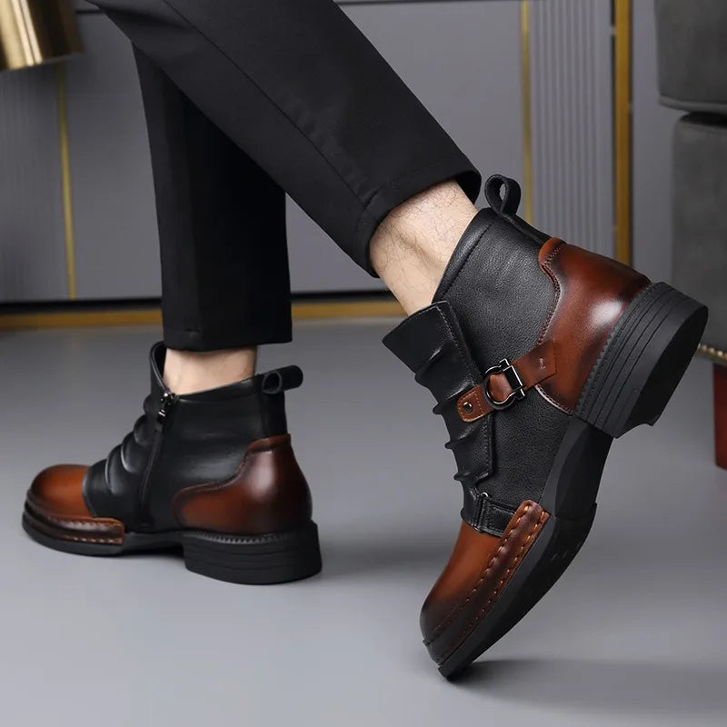 Men's Buckle Boots