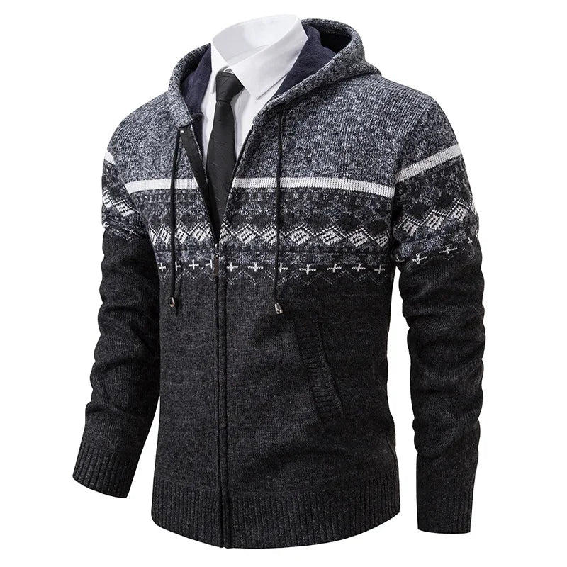 Men's Ethnic Knit Jacket