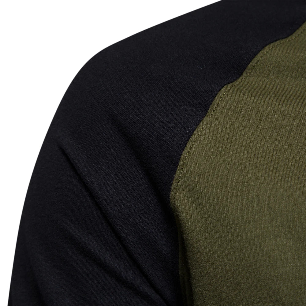 Men's Contrast Raglan Shirt