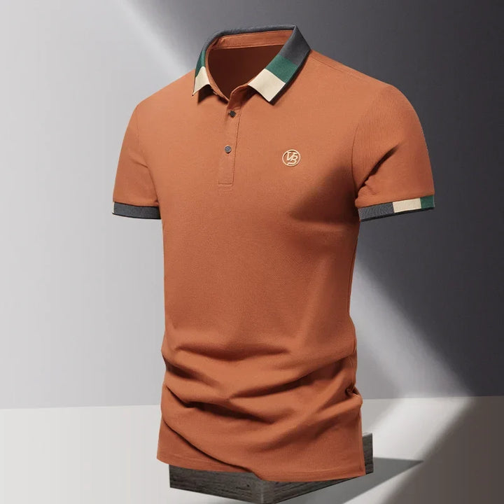 Men's Terracotta Polo Shirt