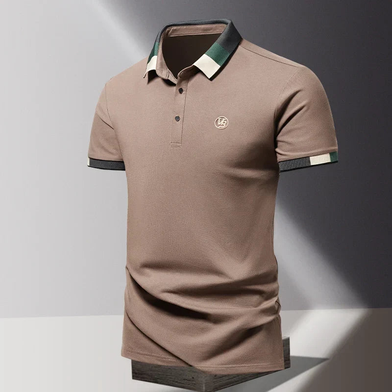 Men's Terracotta Polo Shirt