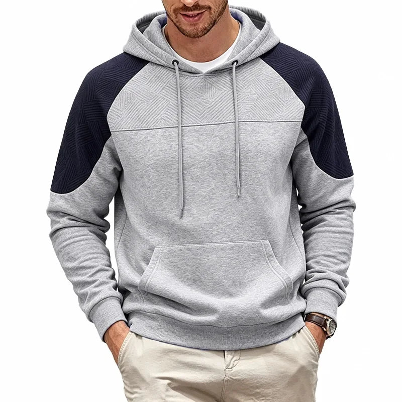 Men's Patchwork Winter Sweater