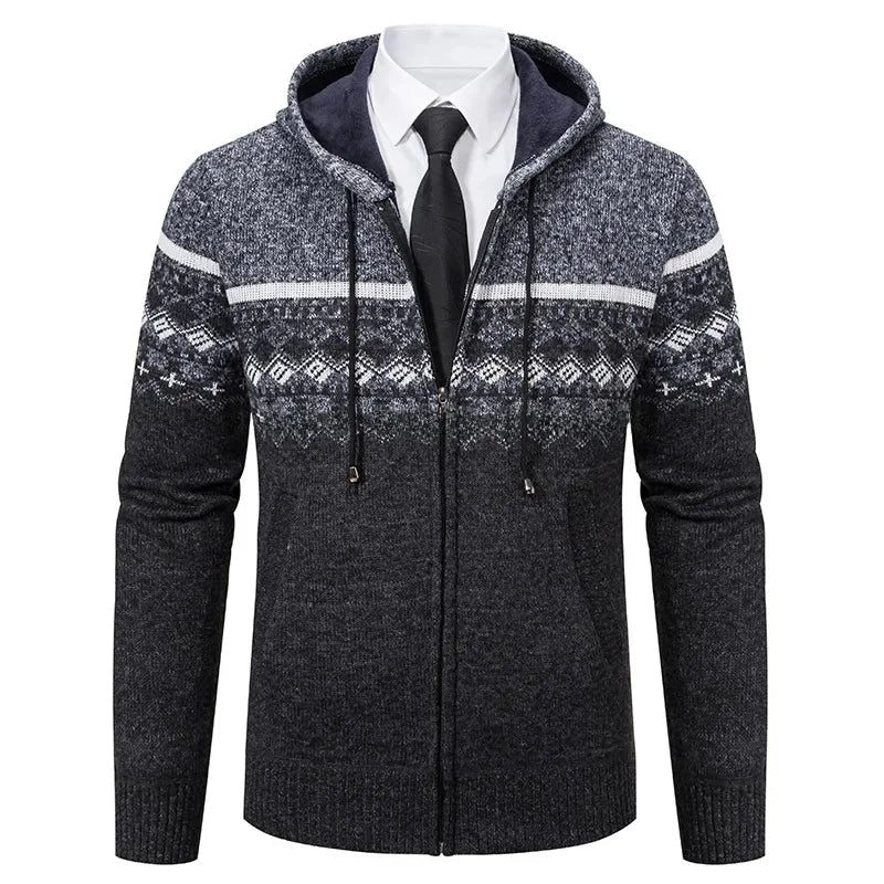 Men's Ethnic Knit Jacket