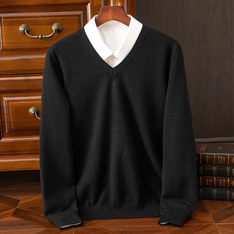 Olympia Premium V-Neck Sweater