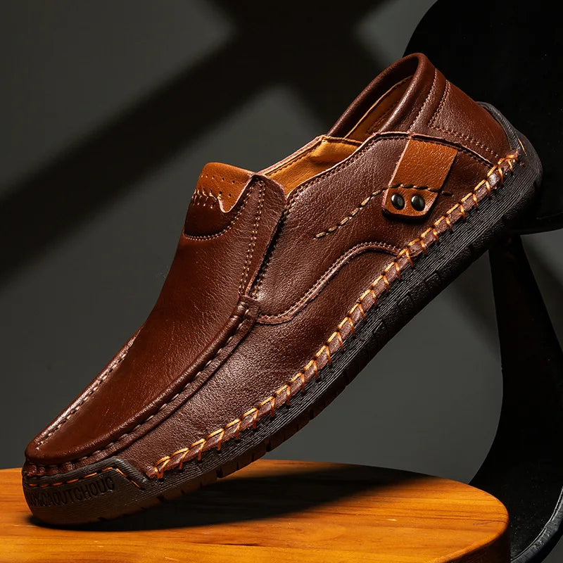 Classic Men'S Leather Loafers