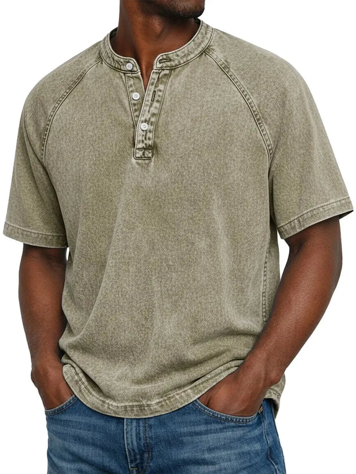 Men's Vintage Button Shirt