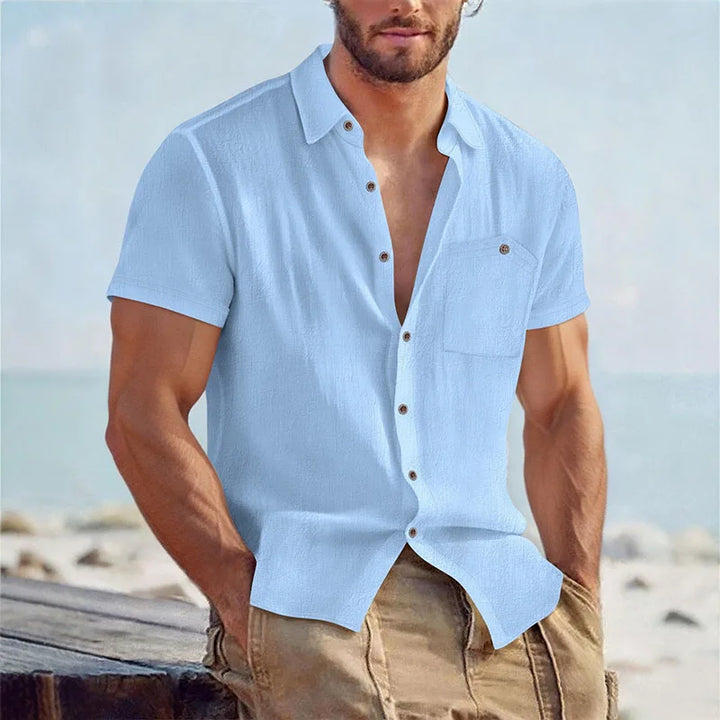 Men's Button-Up Summer Shirt