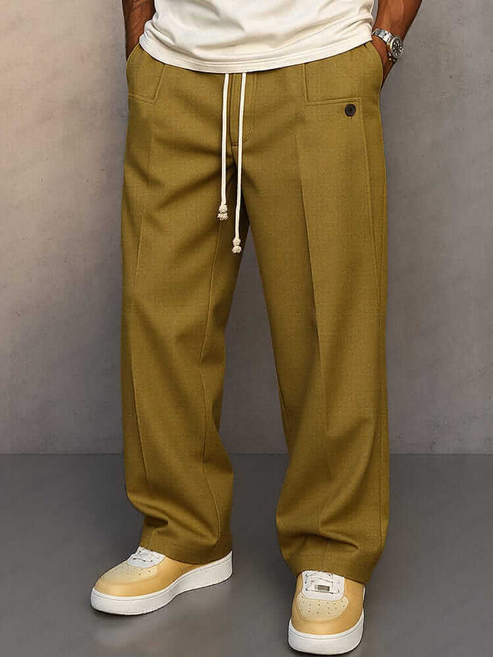 Men's Relaxed Fit Cotton Pants