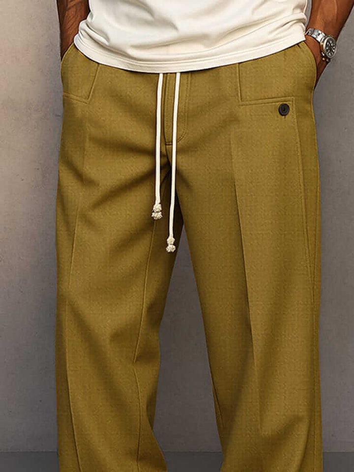Men's Relaxed Fit Cotton Pants