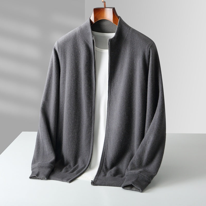 Olympus Premium Zip Cardigan