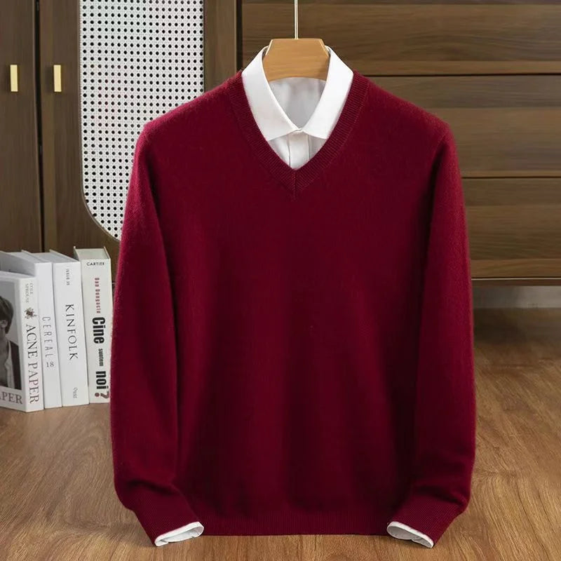 Milan Premium V-Neck Sweater