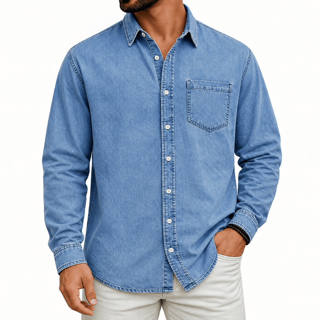 Men's Pre-Washed Cotton Shirt