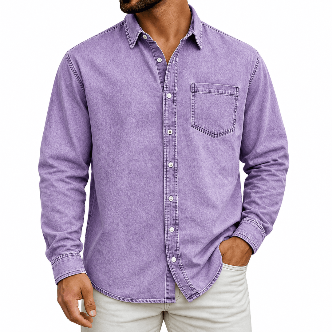 Men's Pre-Washed Cotton Shirt