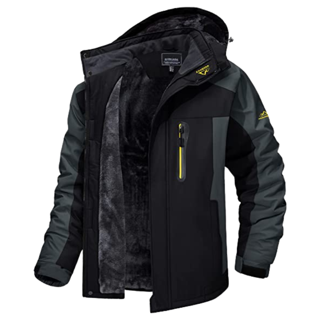Men's Insulated Hooded Winter Jacket