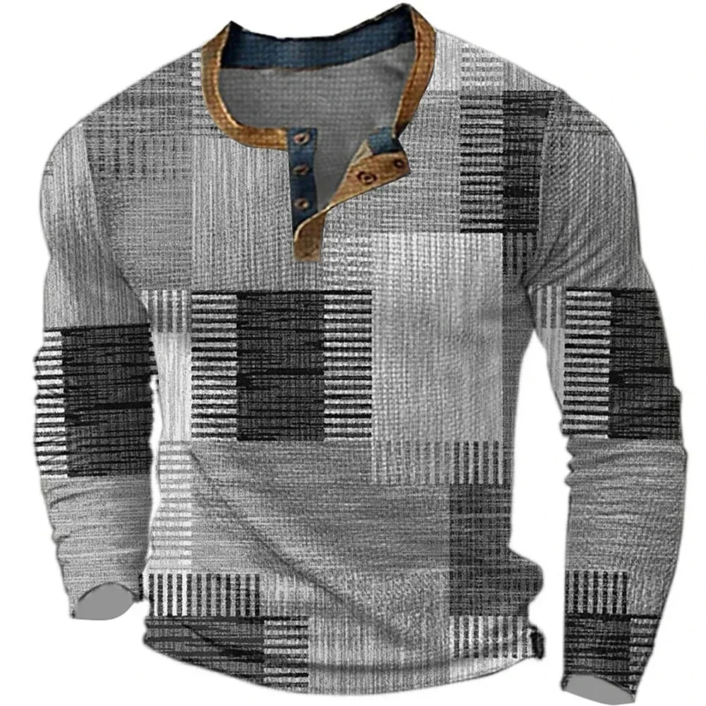 Men's Colourful Long Sleeve Shirt