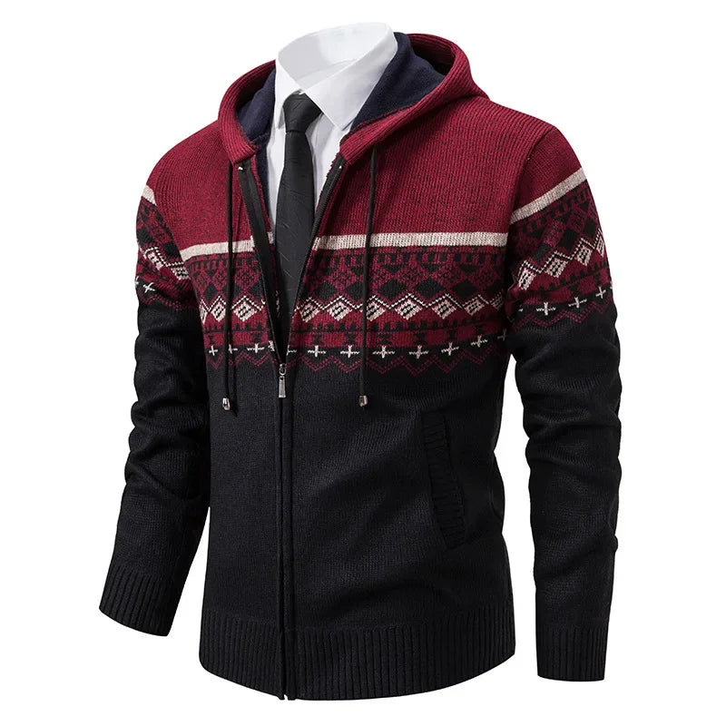 Men's Ethnic Knit Jacket