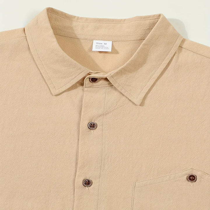 Men's Button-Up Summer Shirt
