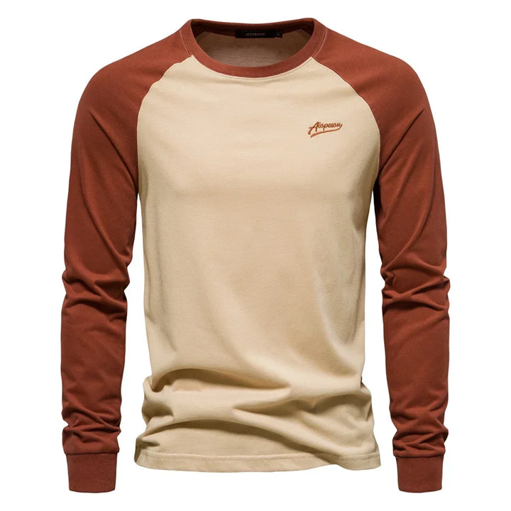 Men's Contrast Raglan Shirt