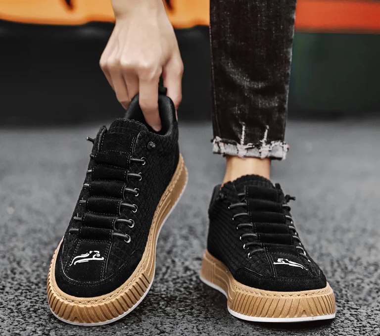 Men's Orthopedic Rubber Sole Shoes