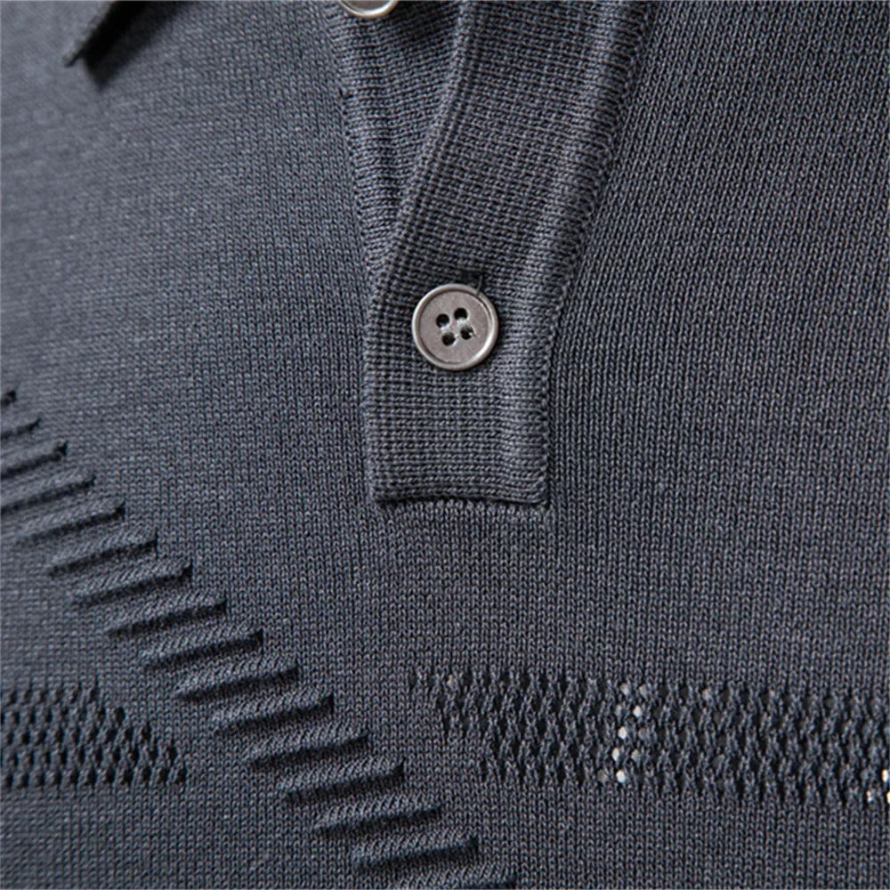 Men's Winter Polo Shirt
