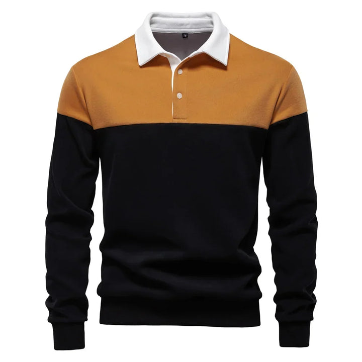 Men's Collared Polo Sweater