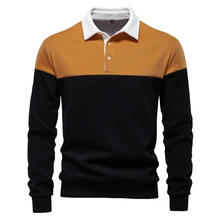 Men's Polo Collar Winter Sweater