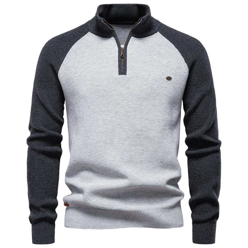 Men's Zippered PUllover