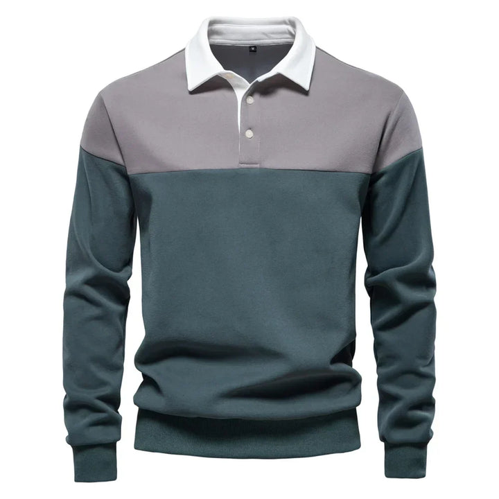 Men's Collared Polo Sweater
