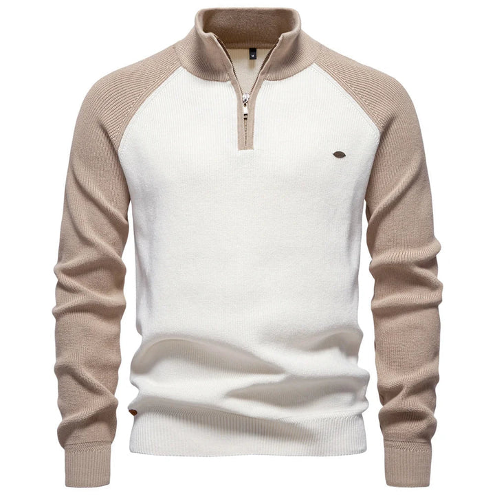 Men's Quarter Zip Sweater