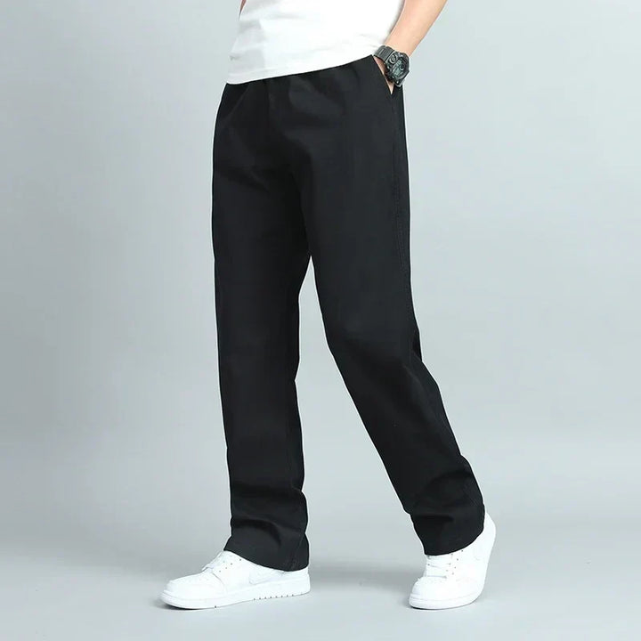 Men'S Wide Cotton Pants