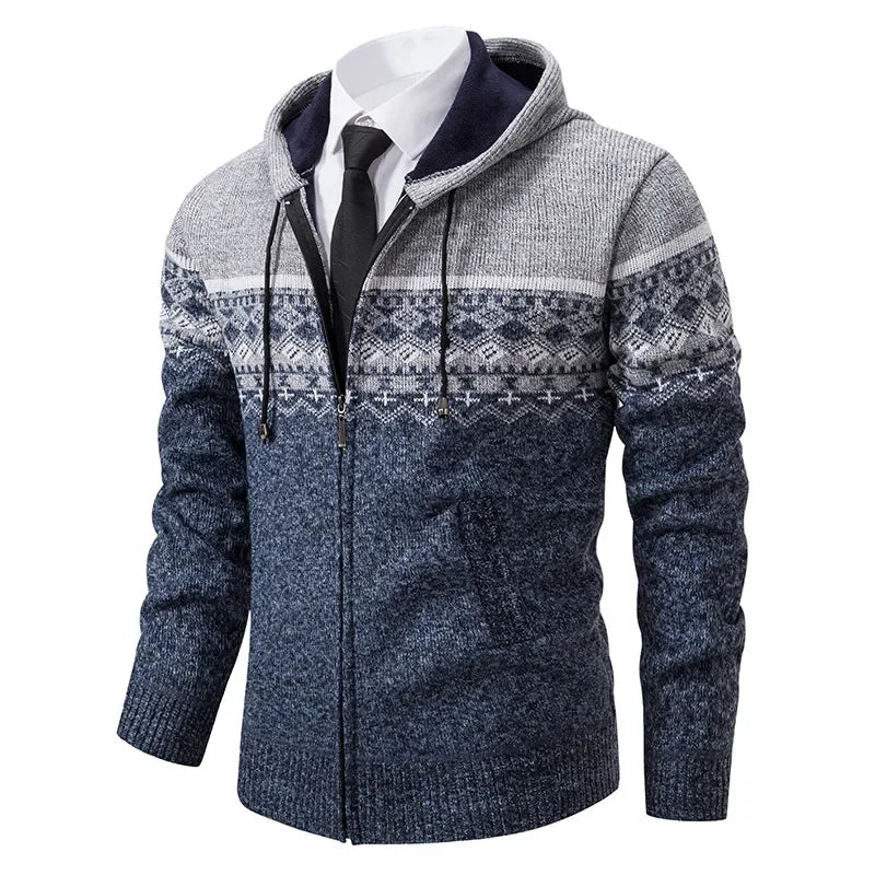 Men's Ethnic Knit Jacket