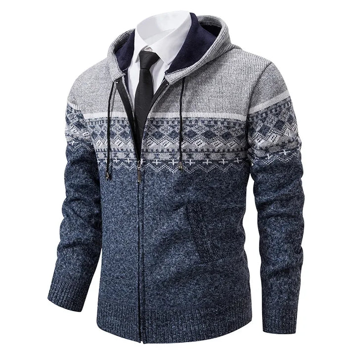 Men's Ethnic Knit Jacket