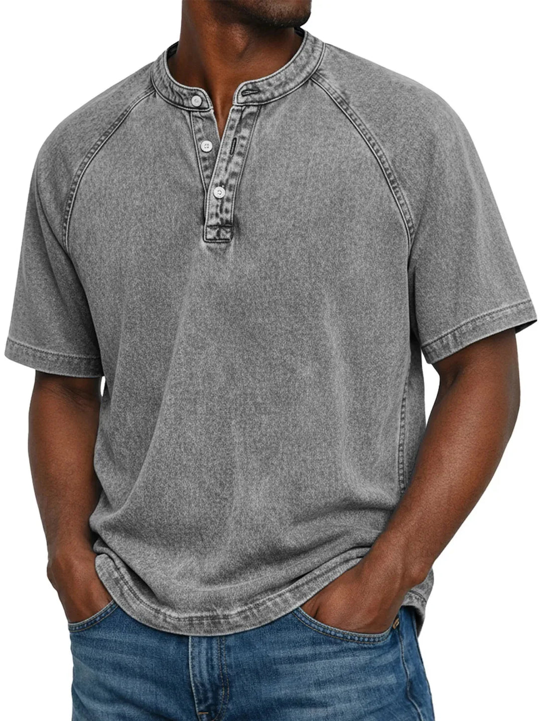 Men's Vintage Button Shirt