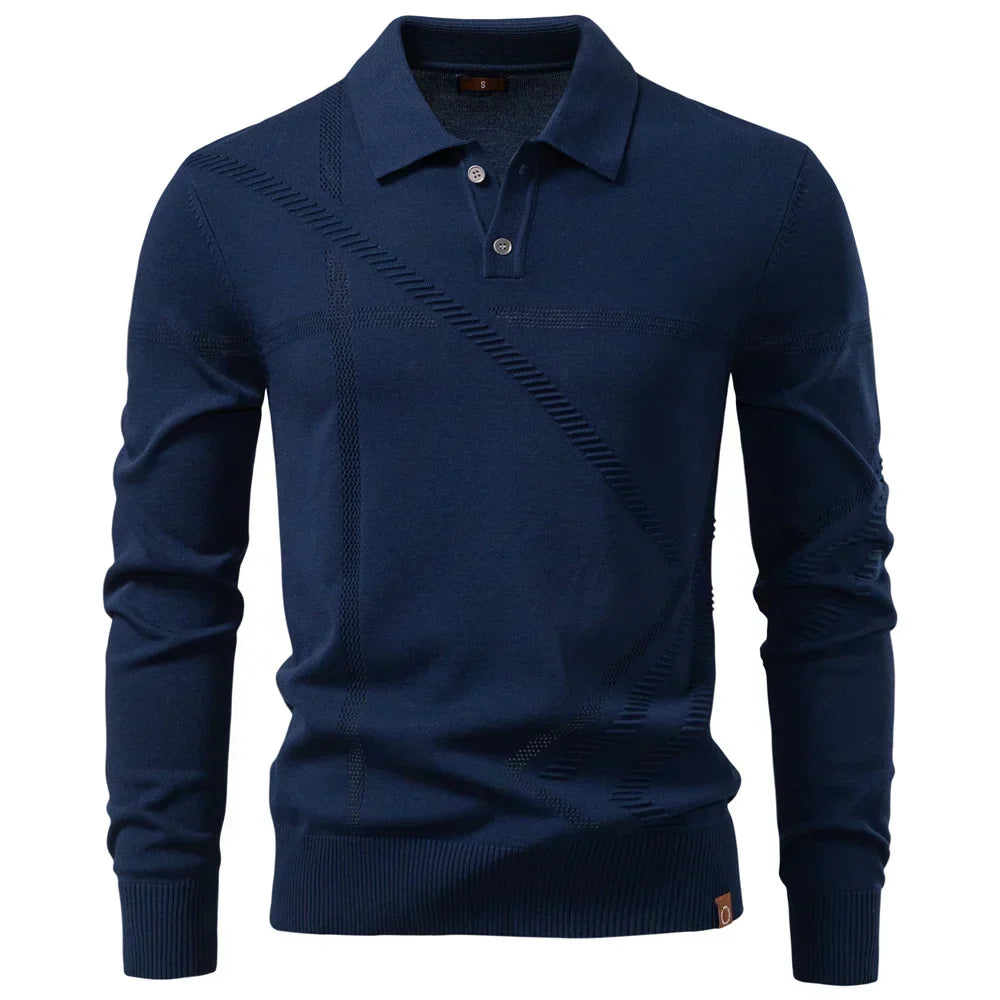 Men's Winter Polo Shirt
