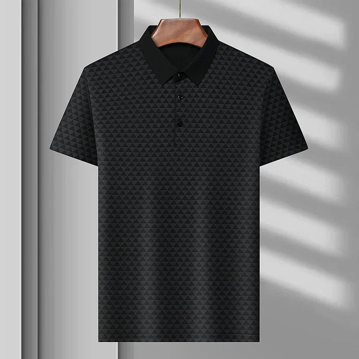 Glacier Grid Polo Shirt