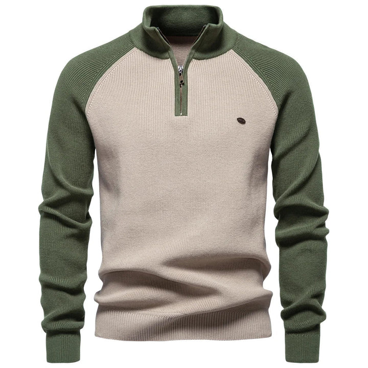 Men's Quarter Zip Sweater