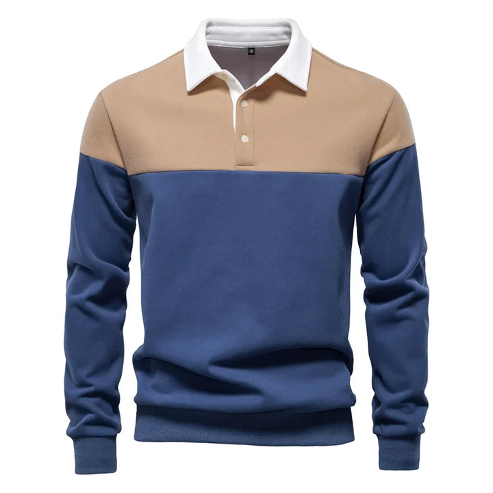 Men's Polo Collar Winter Sweater