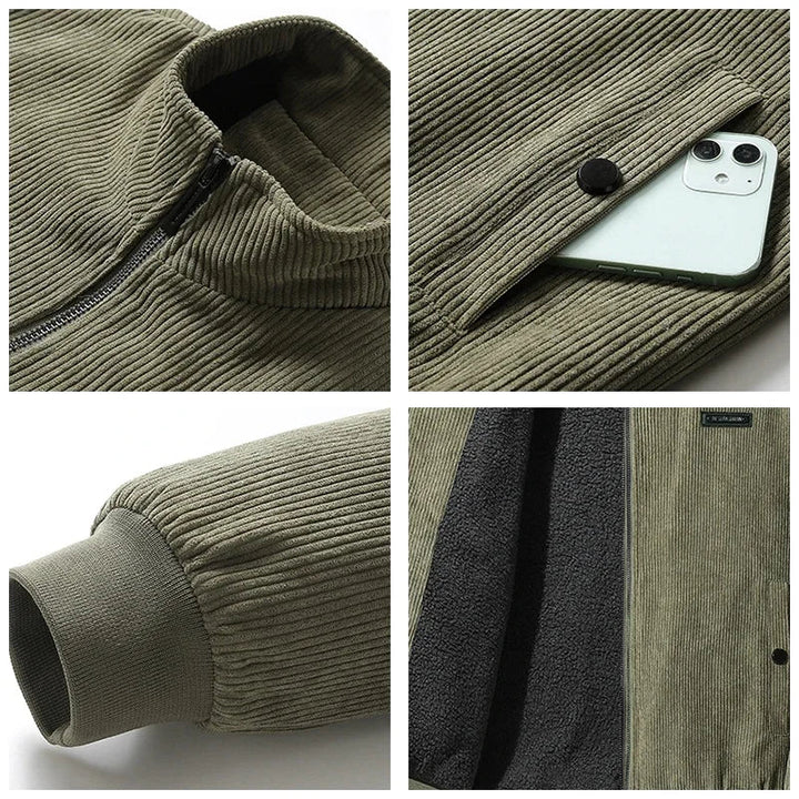 Men's Corduroy Fleece Jacket