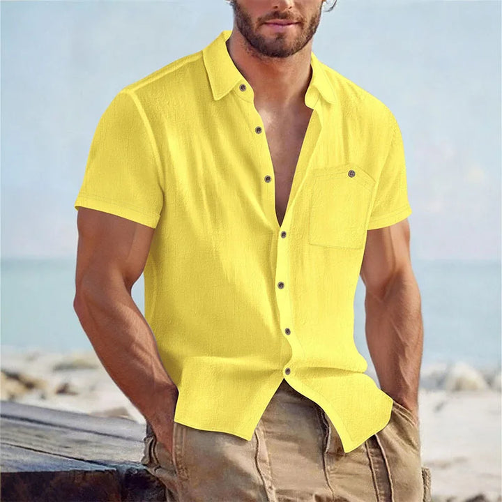 Men's Button-Up Summer Shirt