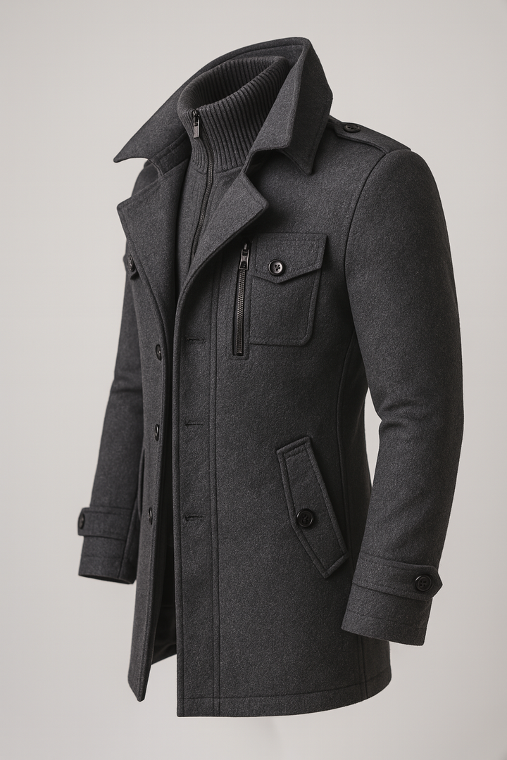 Men's Long Winter Coat