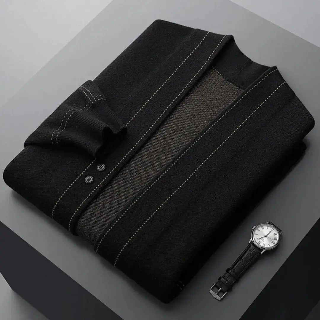 Men's Knit Wool Cardigan